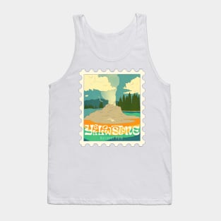 Yellowstone National Park Stamp Tank Top